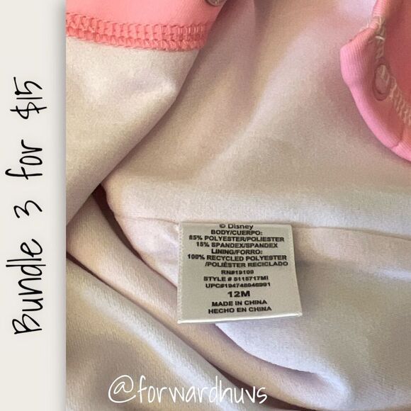 Disney Baby Girls Swimsuit - Adorable Sun Protection for Your Little One - Picture 4 of 6